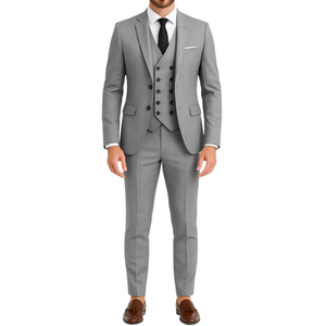 Costume homme noir 3 pièces Pirlo