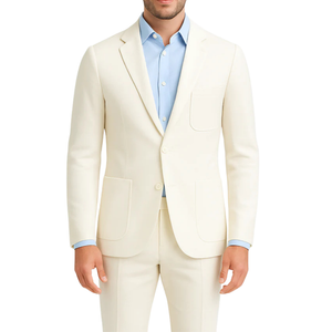 Costume homme blanc Napoli
