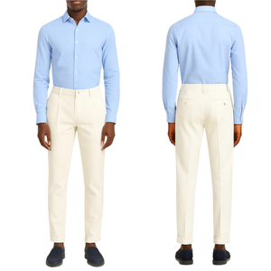 Costume homme blanc Napoli