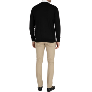 Cardigan homme noir