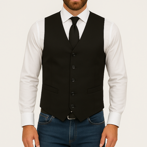 Gilet boléro noir