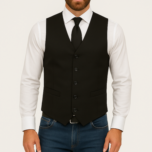 Gilet boléro noir