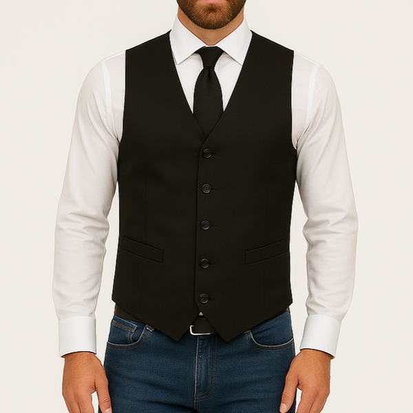 Gilet boléro noir