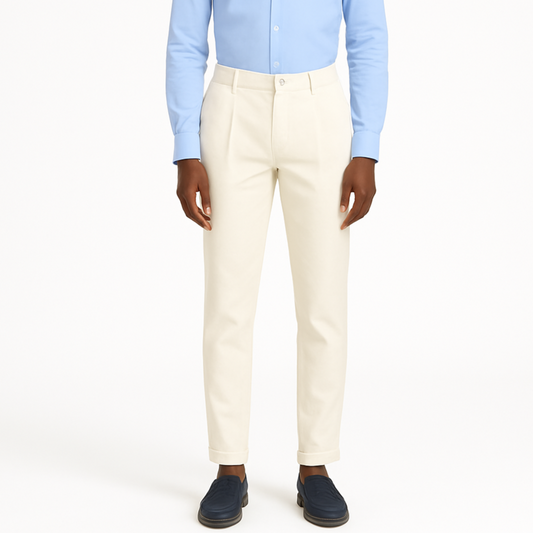 Pantalon blanc italien Napoli