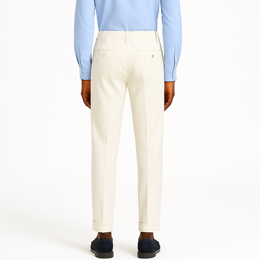 Pantalon blanc italien Napoli