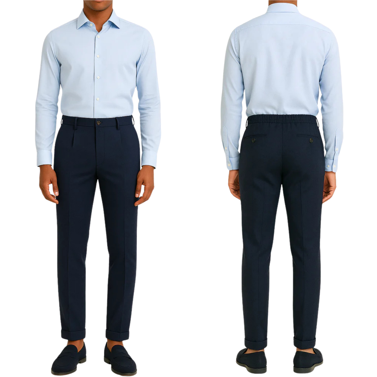 Costume homme bleu marine Napoli