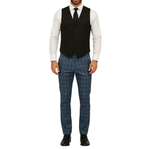 Pantalon homme chic tartan