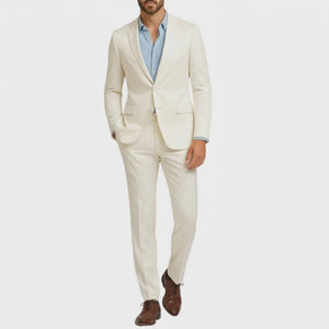 Costume homme Blanc cassé