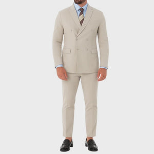 Costume homme perle croisé Mario