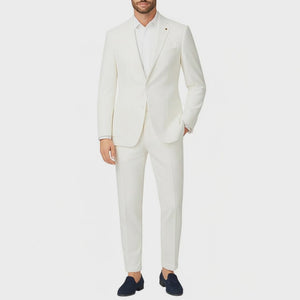 Costume homme blanc Massimo