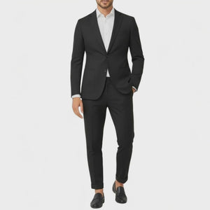 Costume homme noir Massimo
