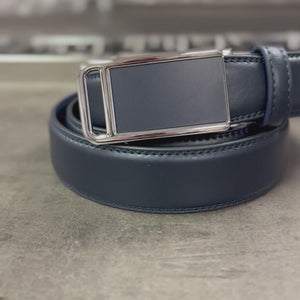 Ceinture en cuir avec réglage automatique Flavio