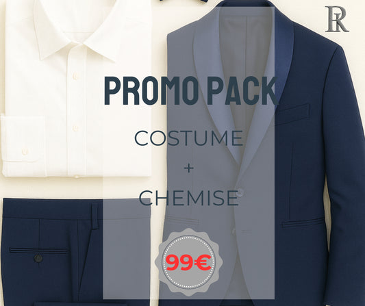 Smoking et chemise 99€
